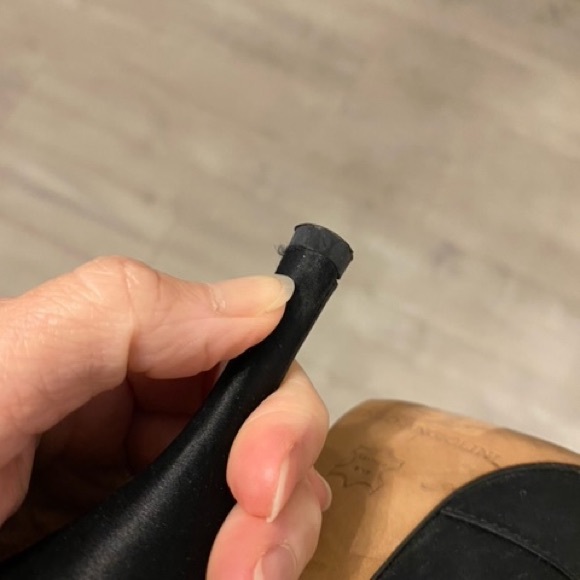 Authentic Enzo Angiolini open toe heels - Picture 11 of 11